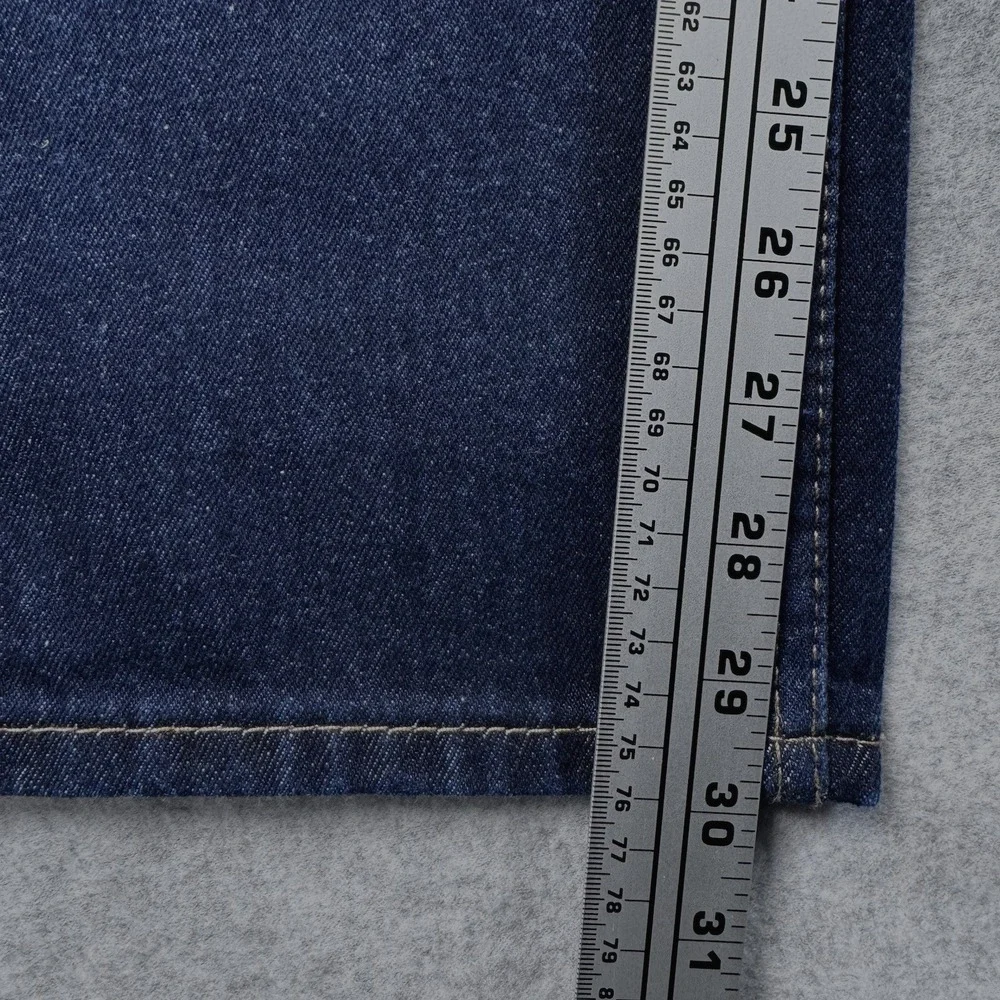 Levi's 505 Jeans 30X30 Men's Stretch Regular Fit Zip Fly Straight Leg Dark Blue